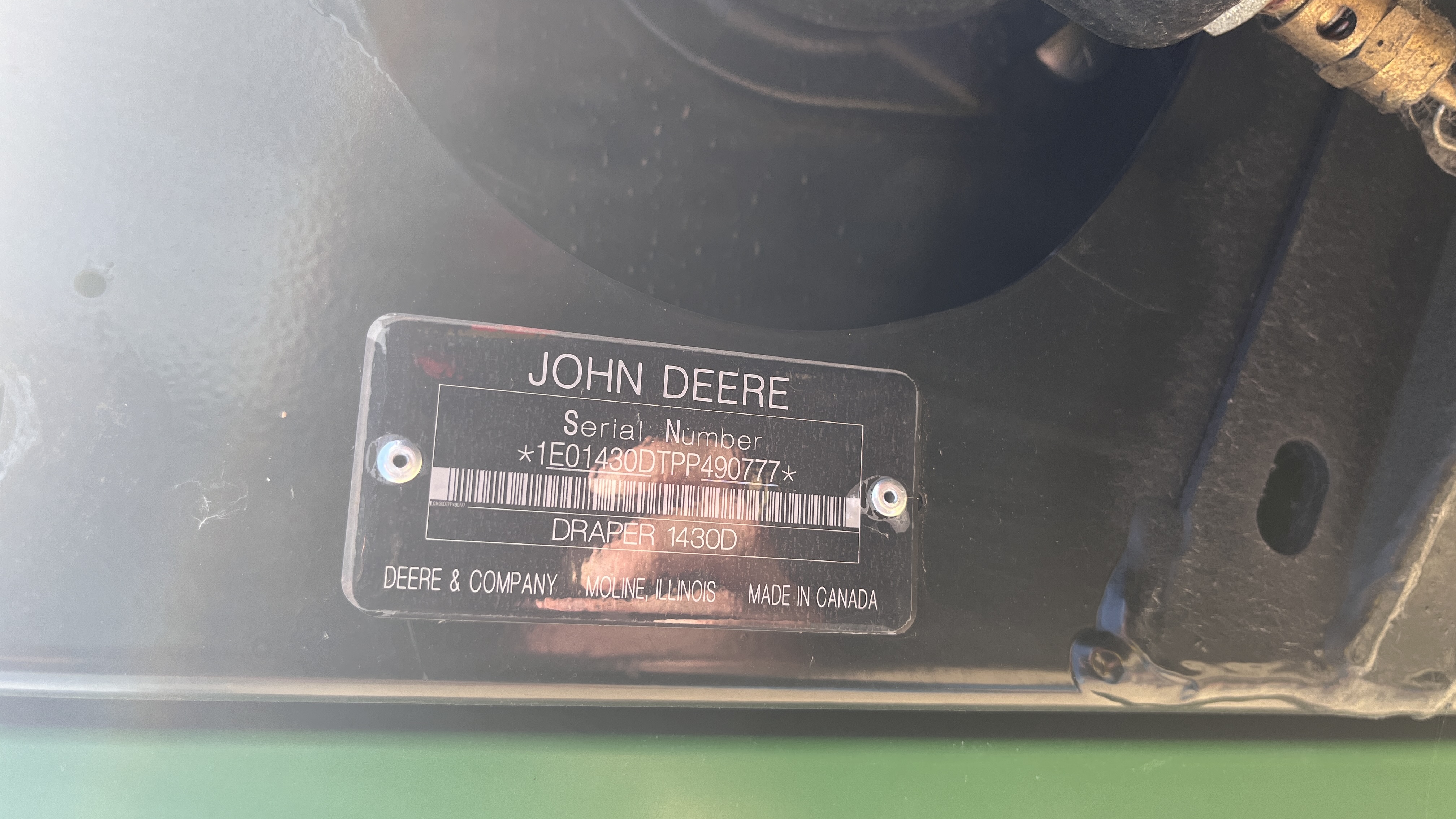 2023 John Deere W170 Swather