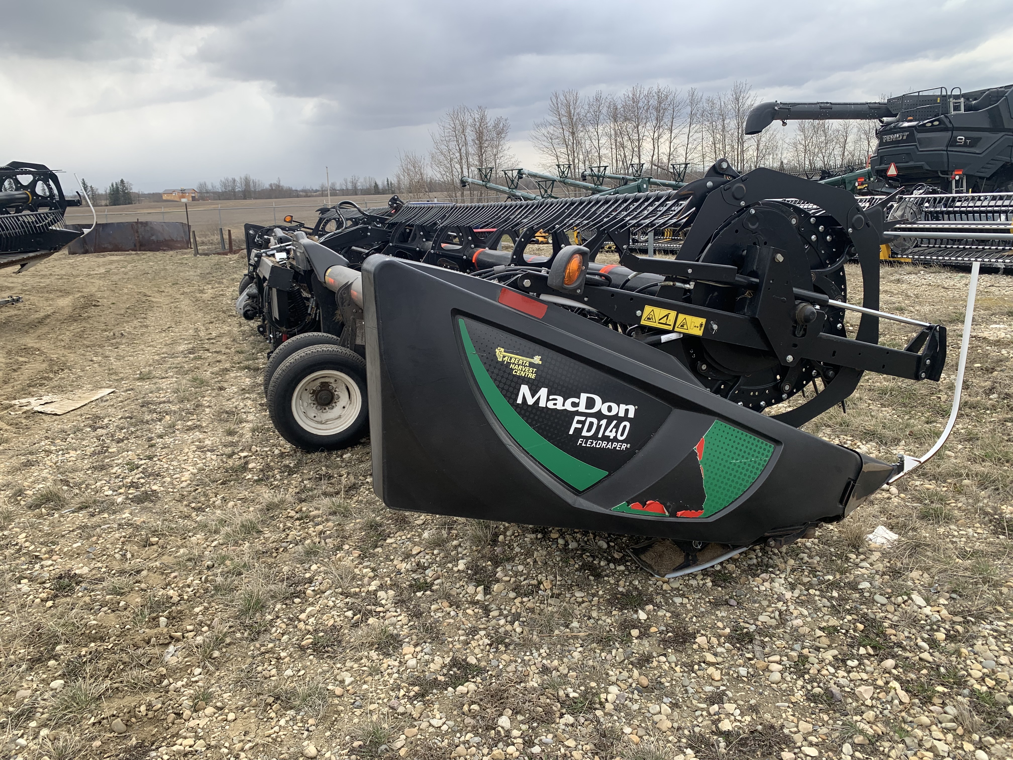 2018 MacDon FD140 Header Flex