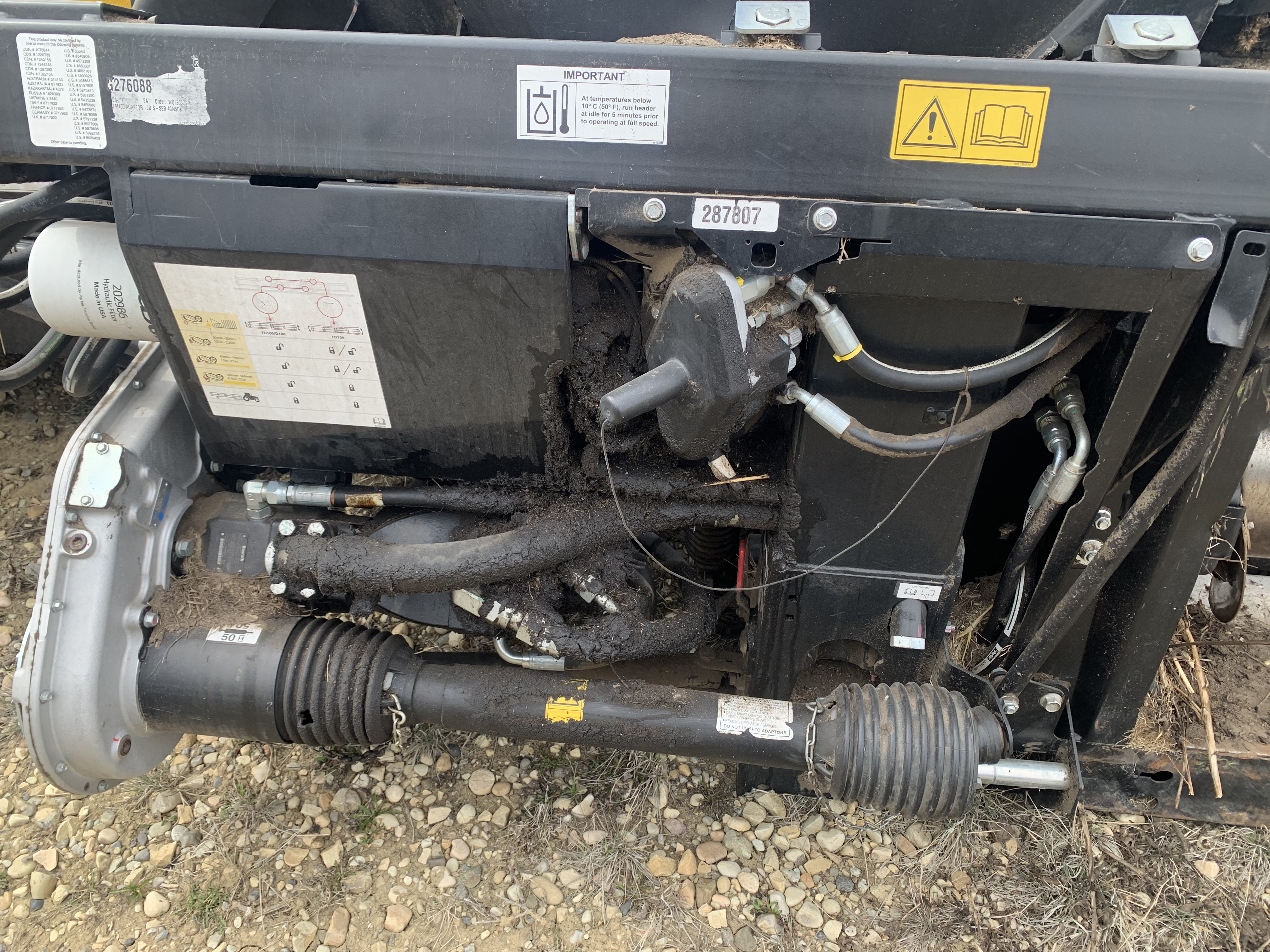 2018 MacDon FD140 Header Flex