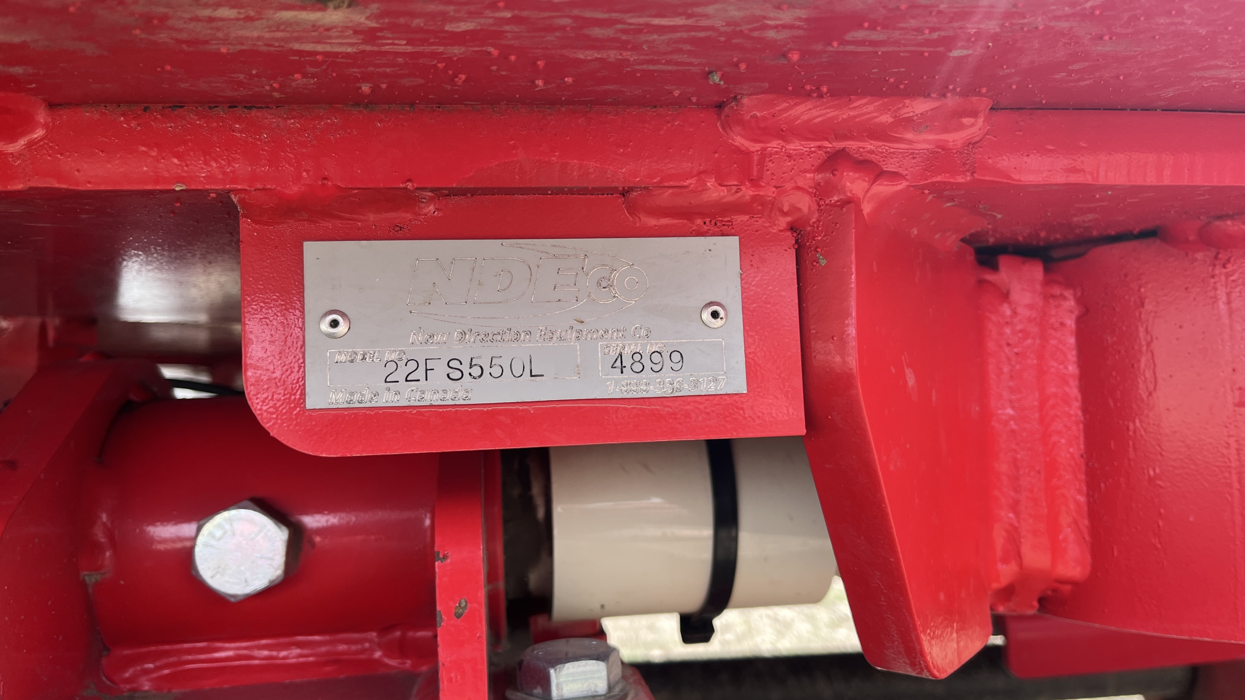 2023 NDE FS550L Vertical Feed Mixer