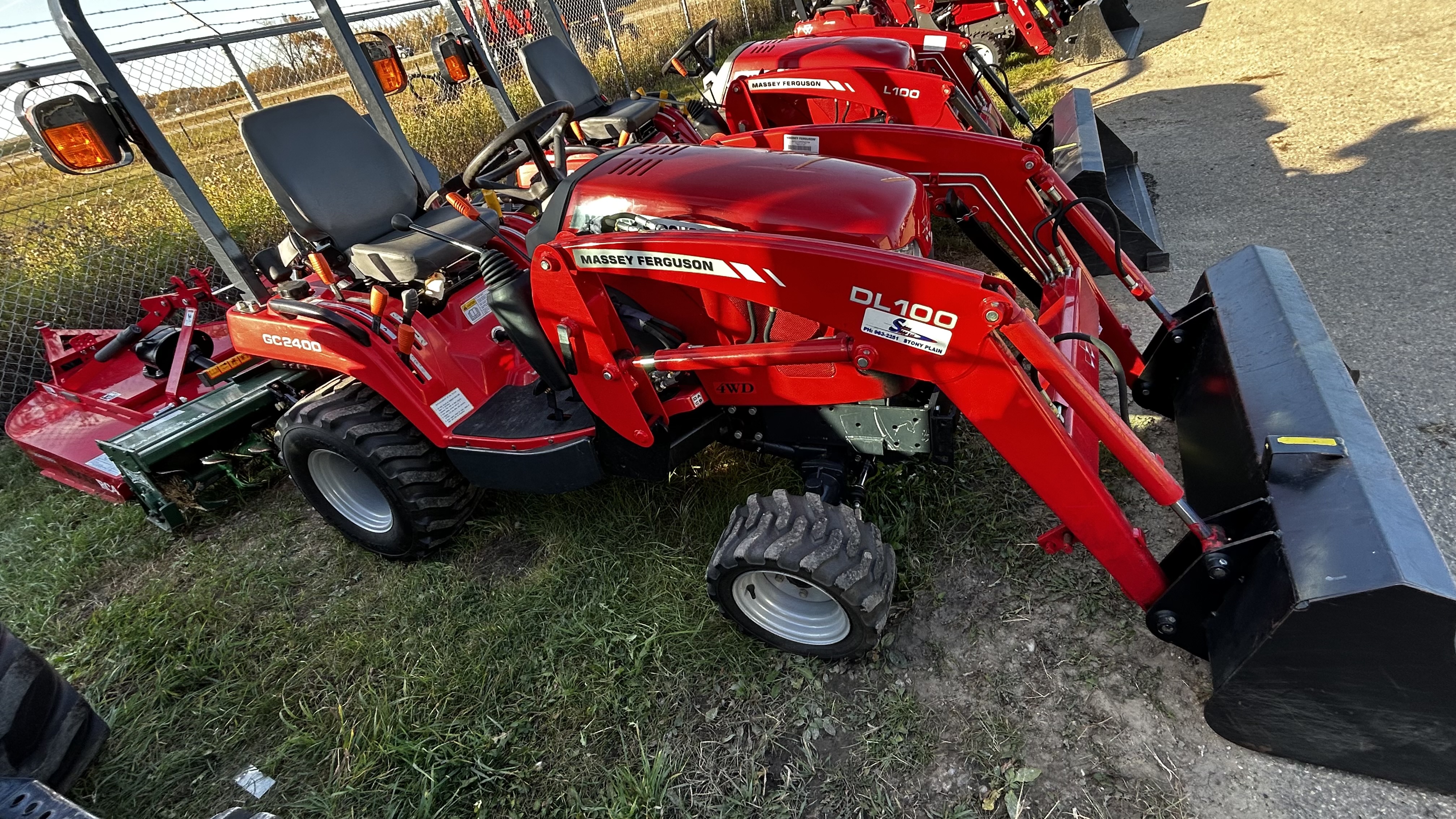 2009 Massey Ferguson GC2400L Tractor Compact