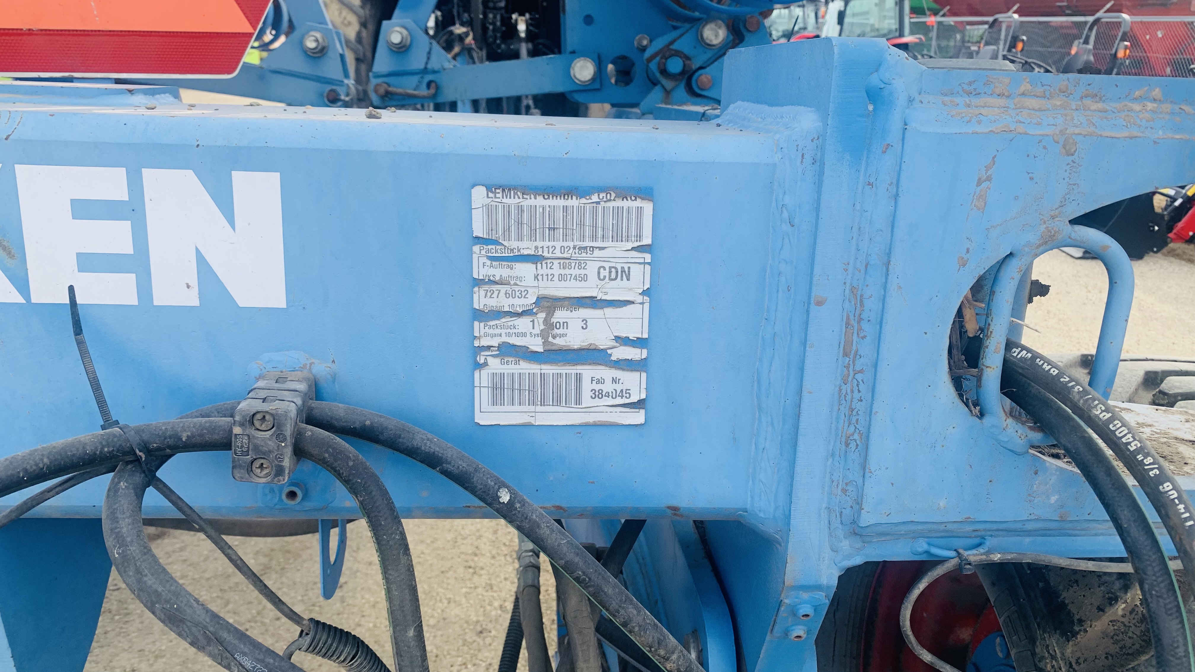 2013 LEMKEN GIGANT10 Compact Disc