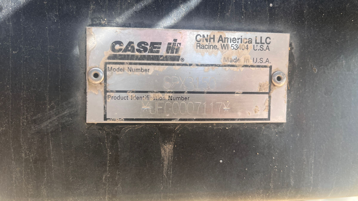 2005 Case IH SPX3150 Sprayer
