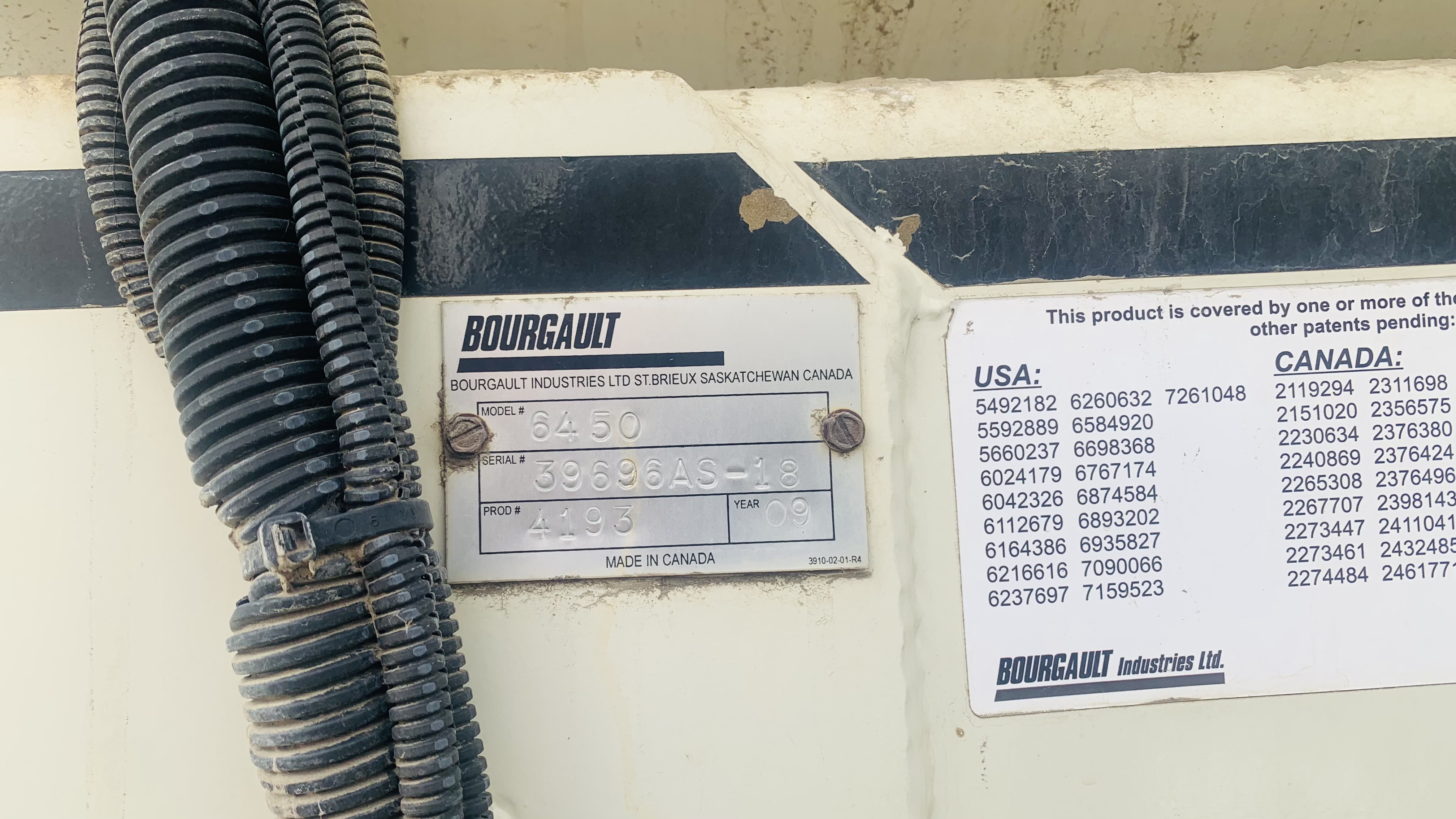2009 Bourgault 6450 Air Tank/Cart