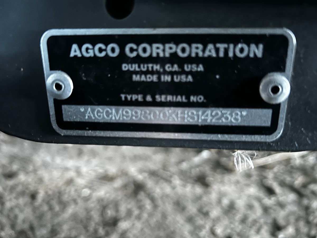 2019 Massey Ferguson WR9980 Windrower