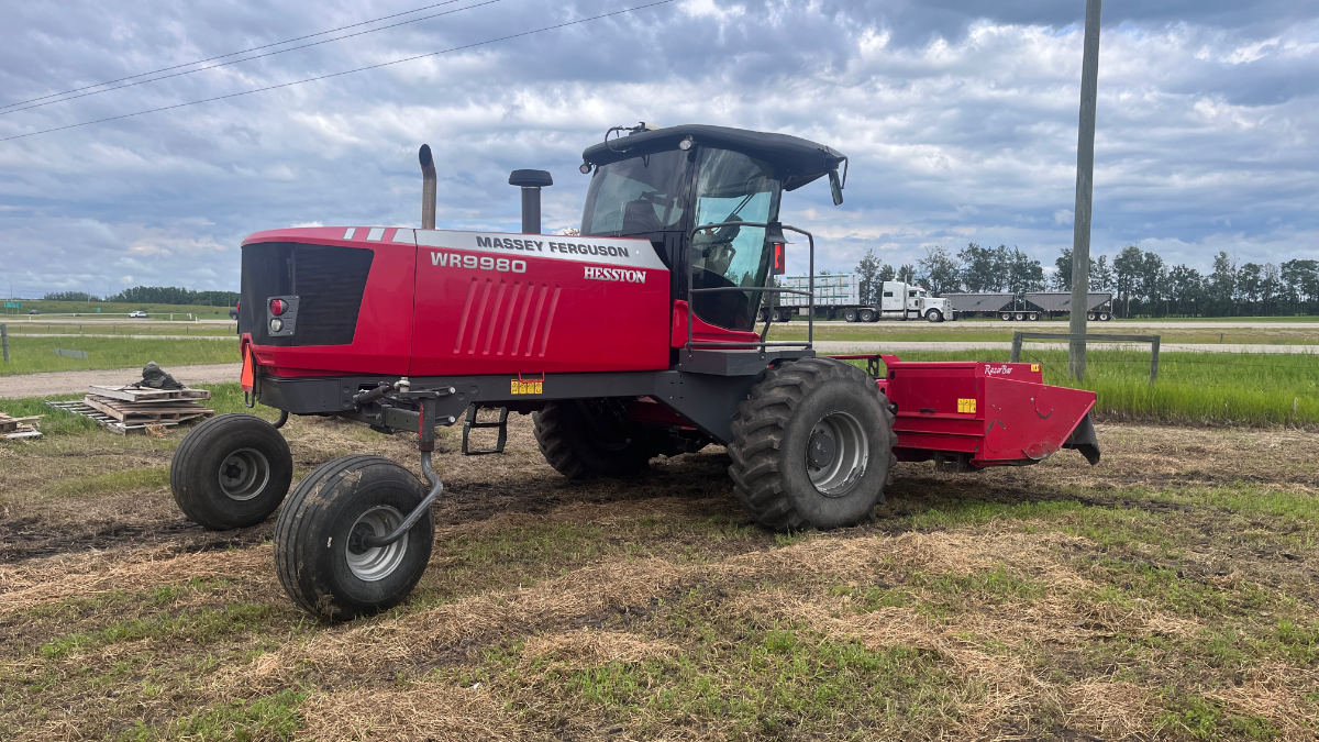 2019 Massey Ferguson WR9980 Windrower