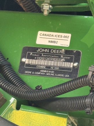 2025 John Deere X9 1000 Combine
