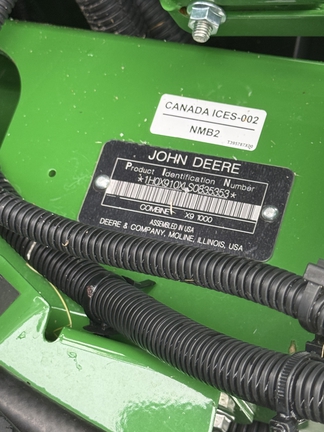 2025 John Deere X9 1000 Combine