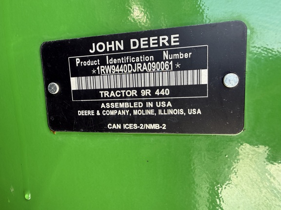 2025 John Deere 9R 440 Tractor 4WD