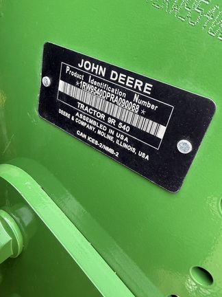 2025 John Deere 9R 540 Tractor 4WD