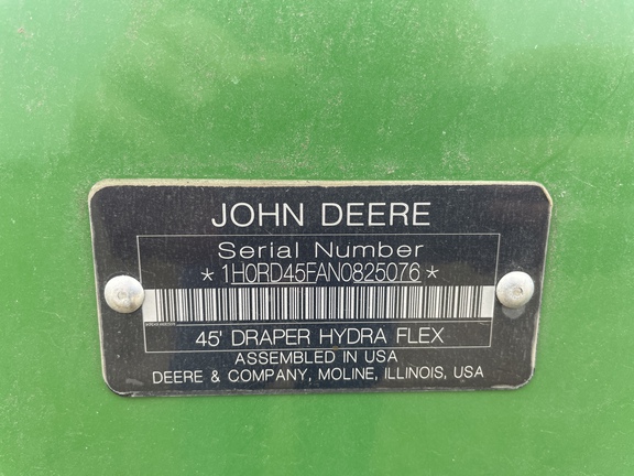 2023 John Deere RD45F Header Combine