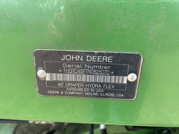 2023 John Deere RD45F Header Combine