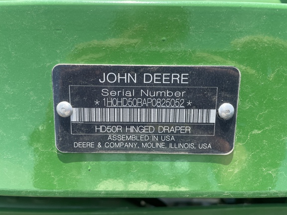 2023 John Deere HD50R Header Combine