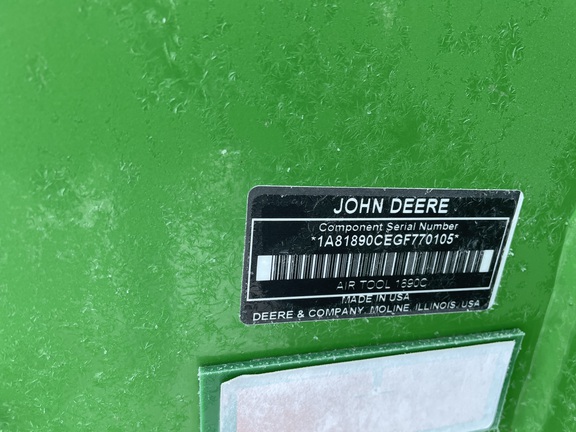 2017 John Deere 1890 Air Seeder