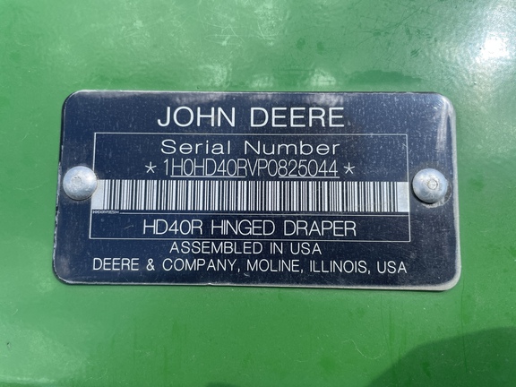 2023 John Deere HD40R Header Combine