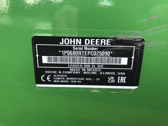 2023 John Deere 6R 175 Tractor