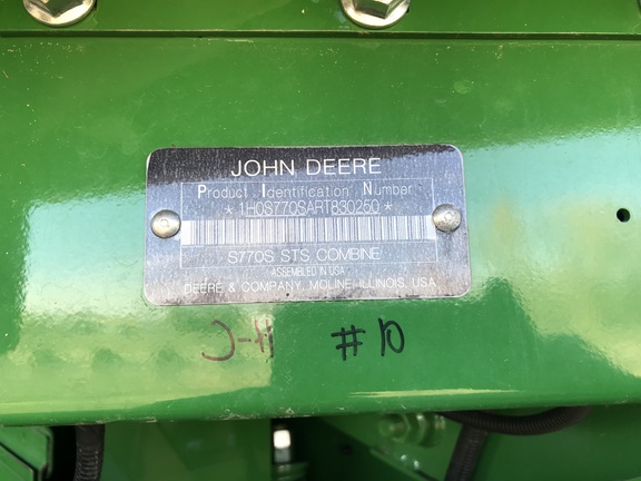 2024 John Deere S770 Combine