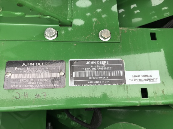 2024 John Deere S770 Combine