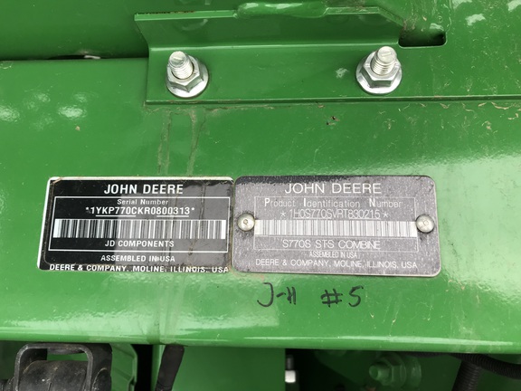 2024 John Deere S770 Combine