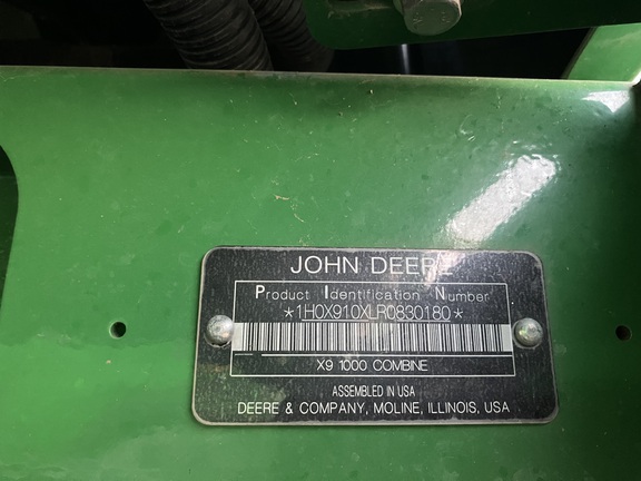 2024 John Deere X9 1000 Combine