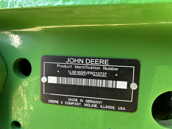 2024 John Deere 6R 165 Tractor