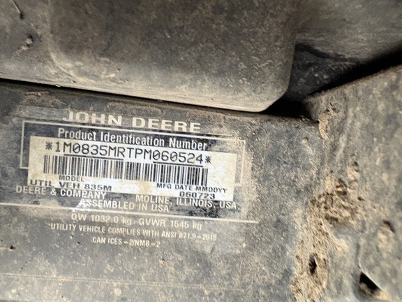 2023 John Deere XUV 835M ATV