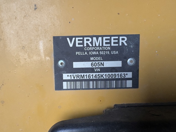 2019 Vermeer 605N Baler/Round