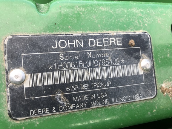 2017 John Deere 615P Header Combine
