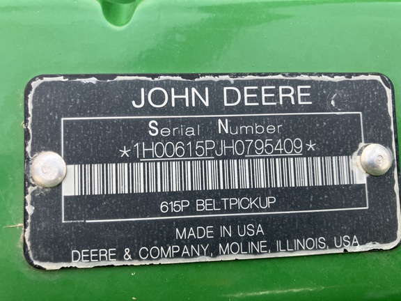 2017 John Deere 615P Header Combine