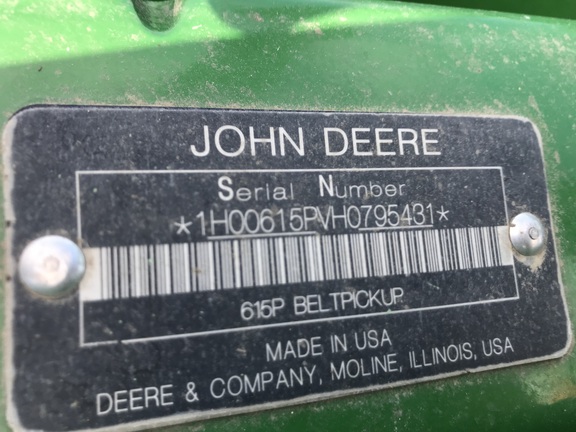2017 John Deere 615P Header Combine