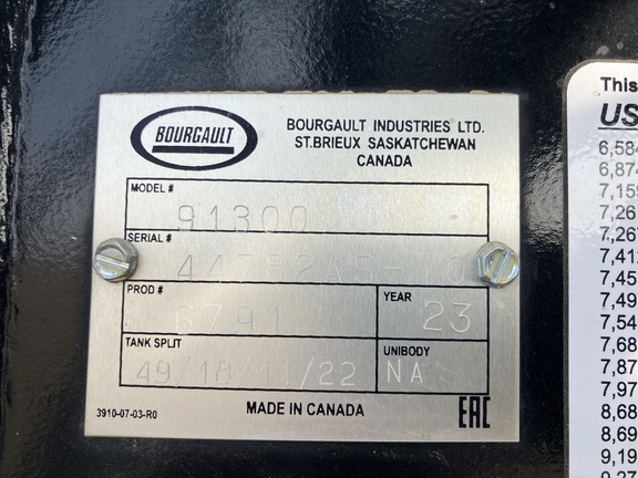 2023 Bourgault 3335/91300 Air Seeder