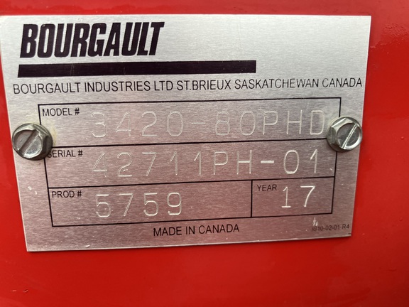 2017 Bourgault 3420-80/7950 Air Seeder