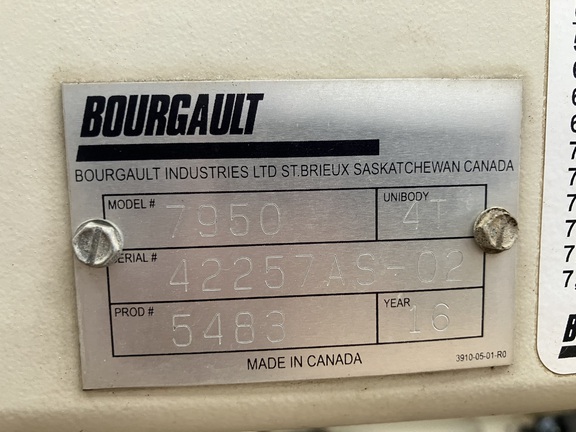 2017 Bourgault 3420-80/7950 Air Seeder