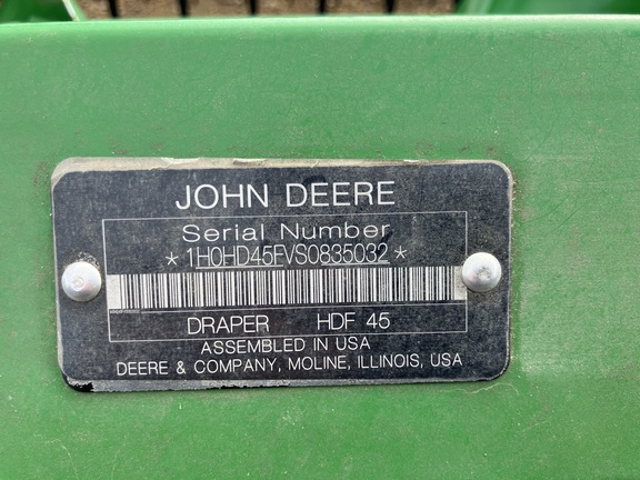 2025 John Deere HDF 45 Header Combine