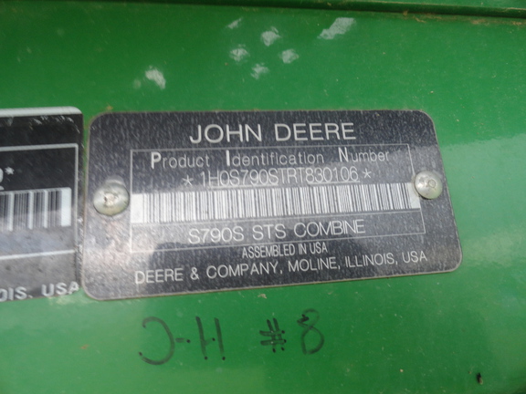 2024 John Deere S790 Combine