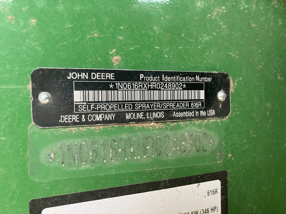 2024 John Deere 616R Sprayer/High Clearance
