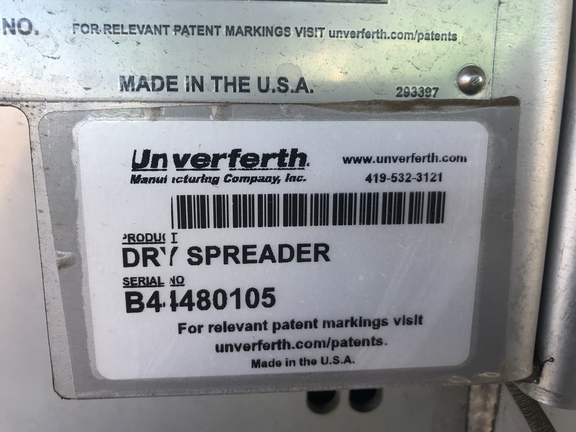 Unverferth 1850 PRO FORCE Fertilizer Spreader