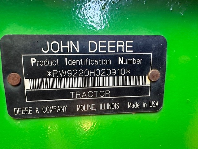 2004 John Deere 9220 Tractor