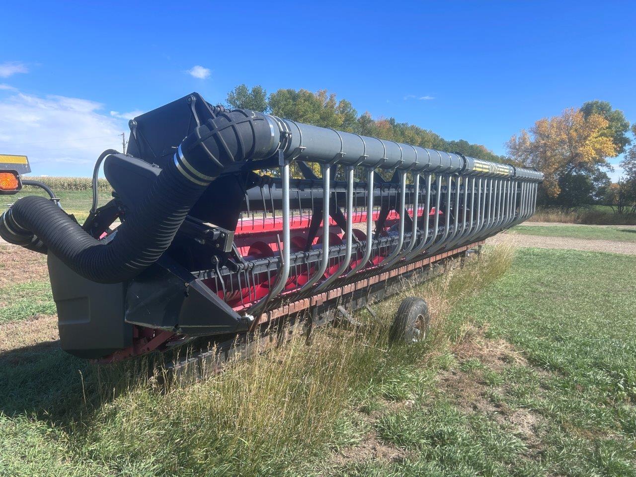 2007 Case IH 1020-30F Header Combine