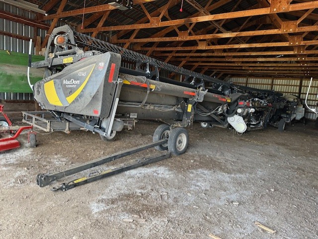 2019 MacDon FD145 Header Combine