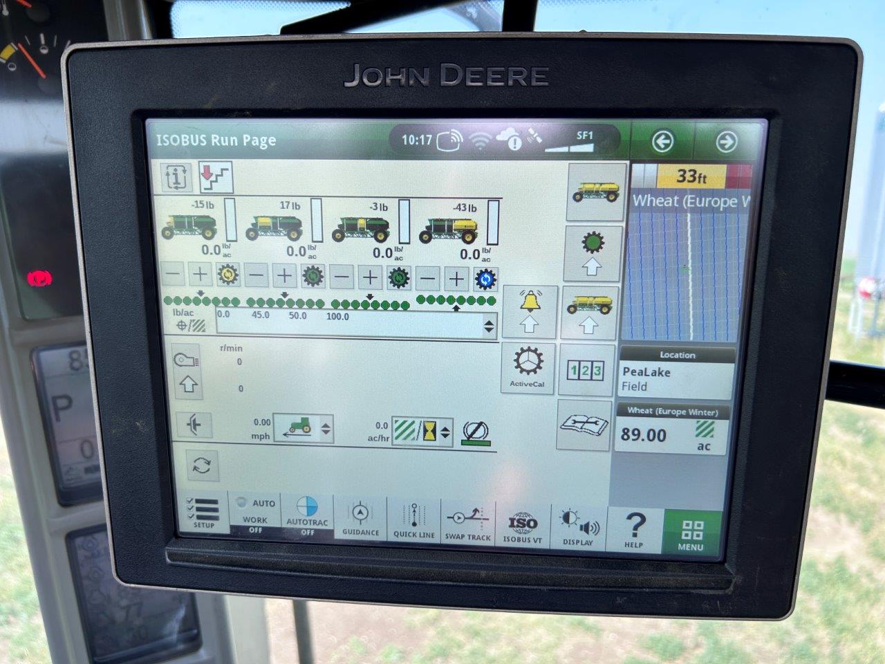 2017 John Deere 1870 Air Drill