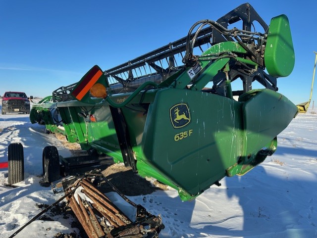 2008 John Deere 635F Header Combine