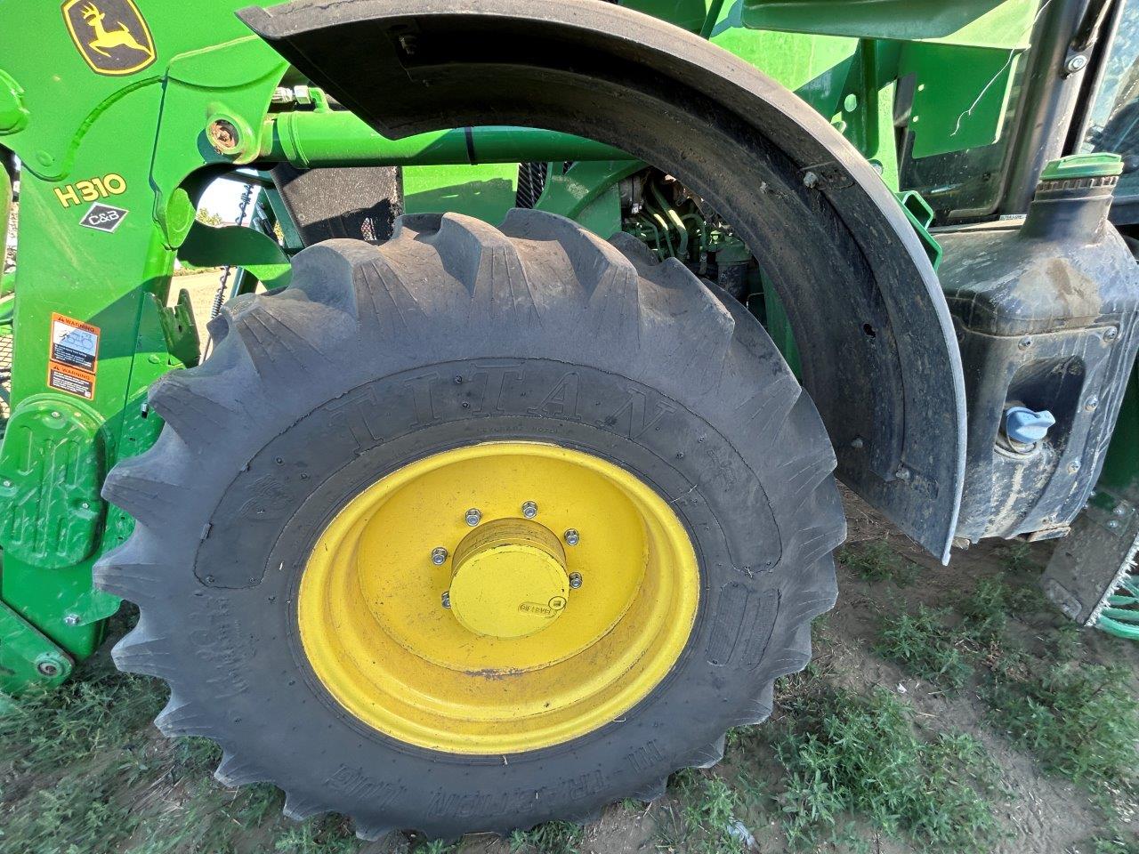 2021 John Deere 6135E Tractor