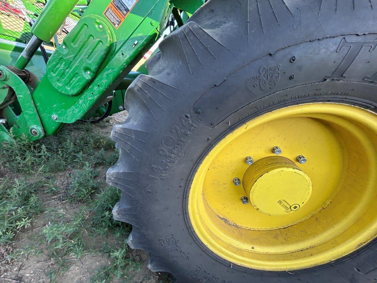 2021 John Deere 6135E Tractor