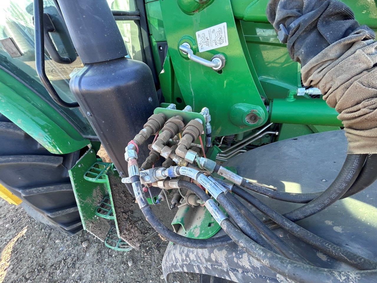 2021 John Deere 6135E Tractor