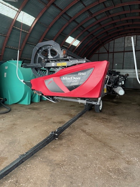 2021 MacDon FD145 Header Combine
