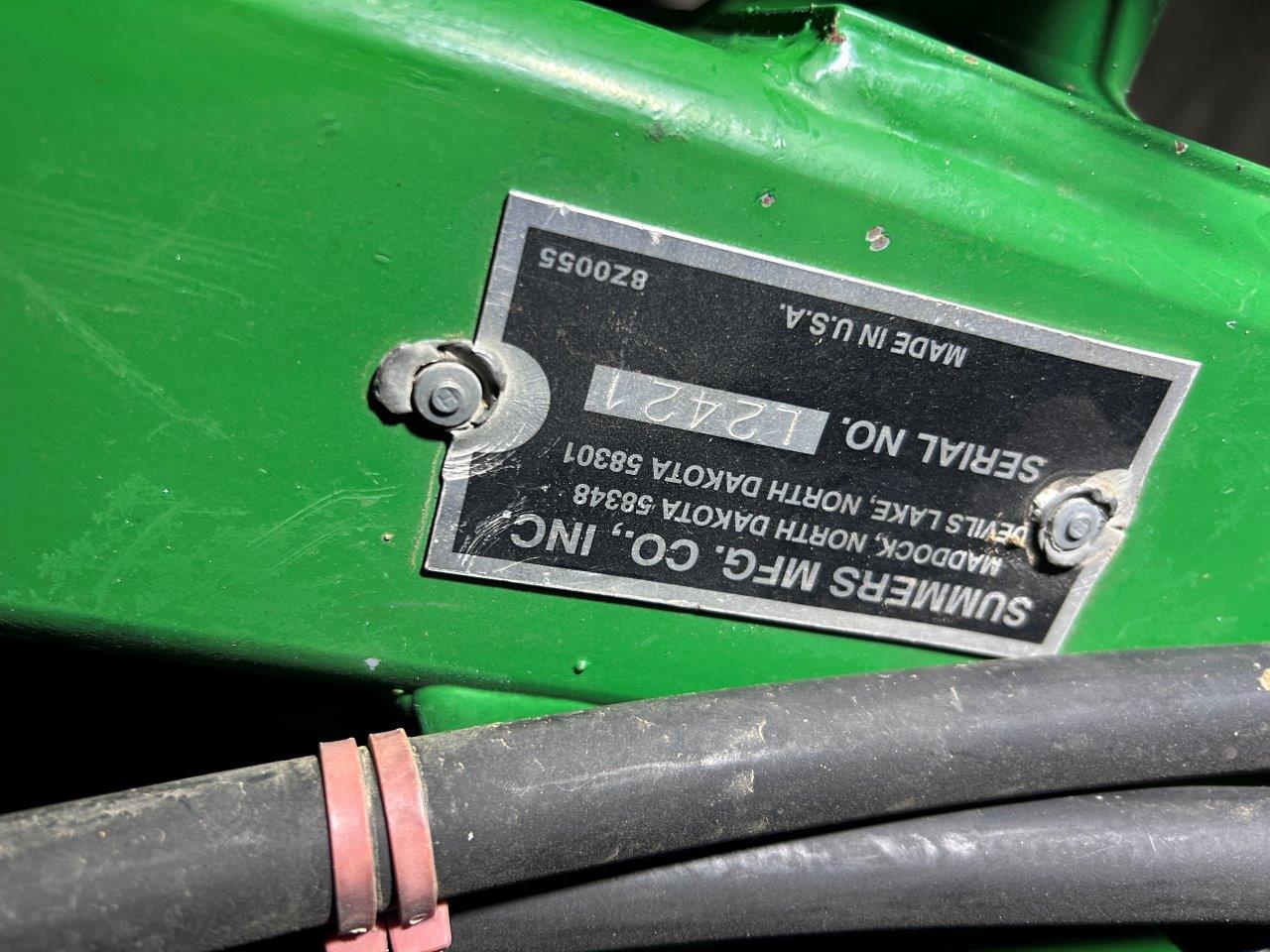 2012 Summers Ultimate NT Sprayer