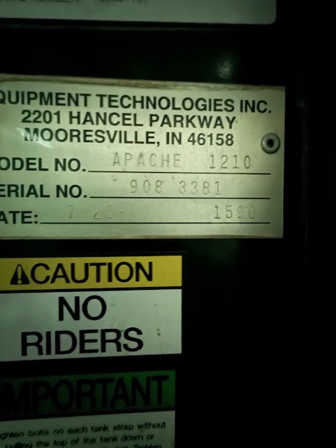 2007 Apache AS1210 Sprayer/High Clearance