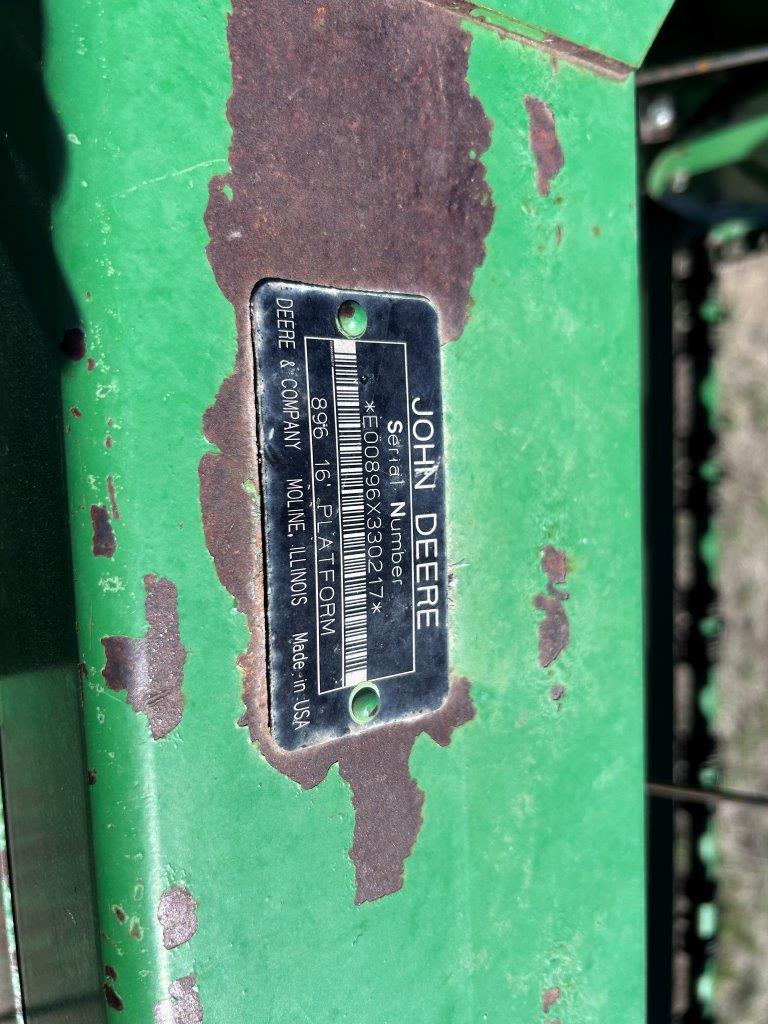 2007 John Deere 4895 Windrower
