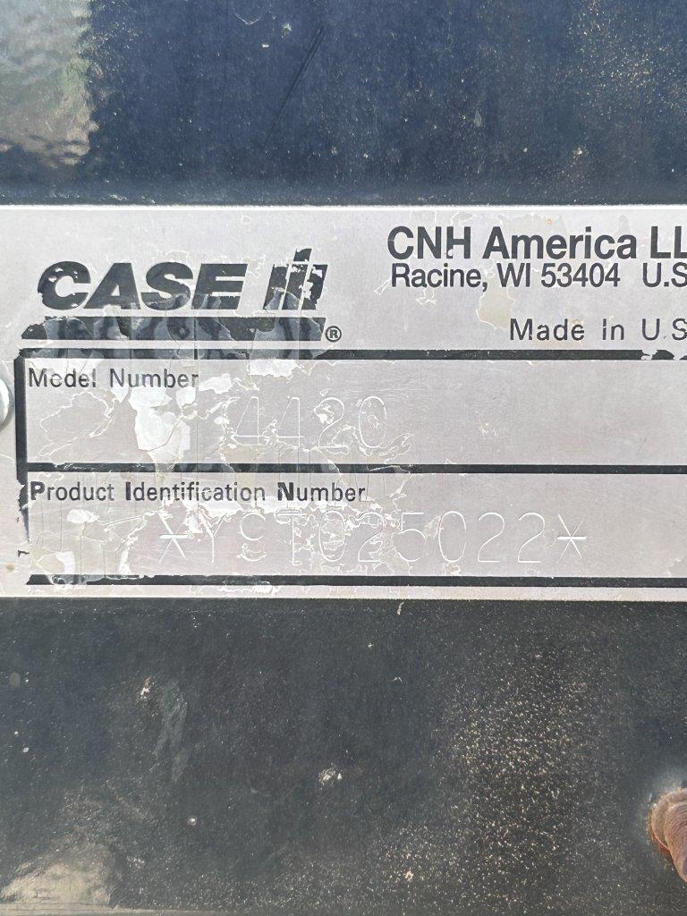 2009 Case IH PAT4420 Sprayer/High Clearance